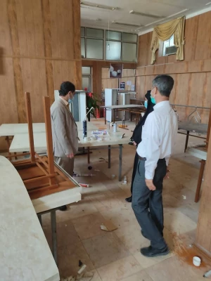 دکتر توان از فعالیت های عمرانی یردیس شهید باهنر بازدید کردند  27