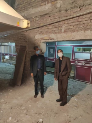 دکتر توان از فعالیت های عمرانی یردیس شهید باهنر بازدید کردند  30