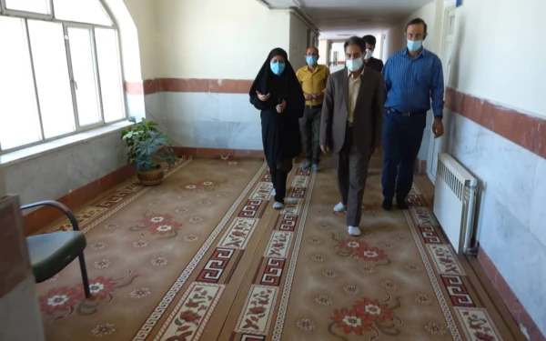 دکتر توان از فعالیت های عمرانی یردیس شهید باهنر بازدید کردند  33