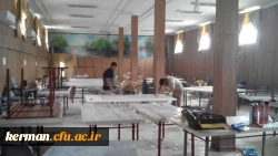 دکتر توان از فعالیت های عمرانی یردیس شهید باهنر بازدید کردند  35