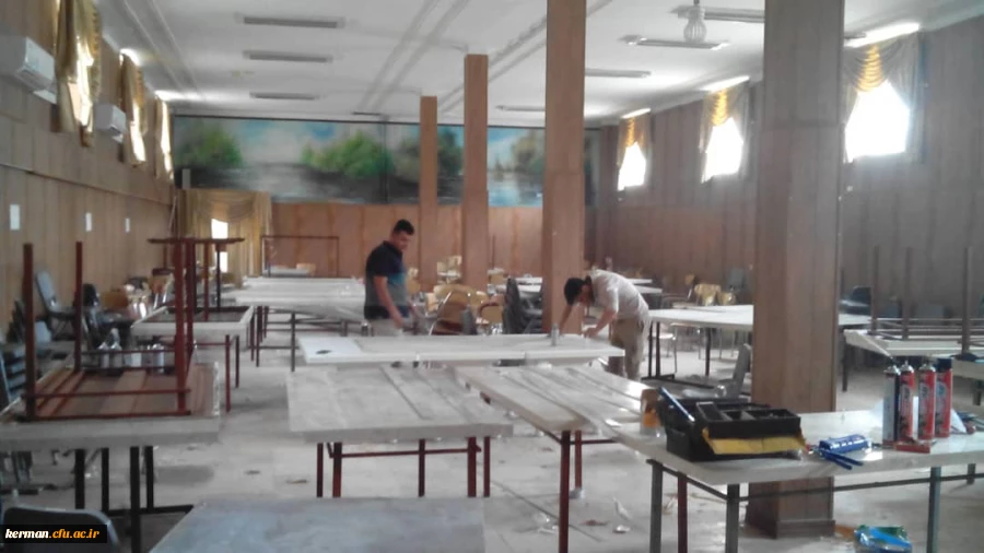 دکتر توان از فعالیت های عمرانی یردیس شهید باهنر بازدید کردند  35