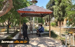 دکتر توان از فعالیت های عمرانی یردیس شهید باهنر بازدید کردند  37