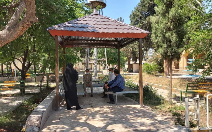 دکتر توان از فعالیت های عمرانی یردیس شهید باهنر بازدید کردند  37