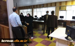 بازدید دکتر توان از فرایند انتخاب واحد دانشجو معلمان در پردیس خواجه نصیرالدین طوسی دانشگاه فرهنگیان کرمان  2