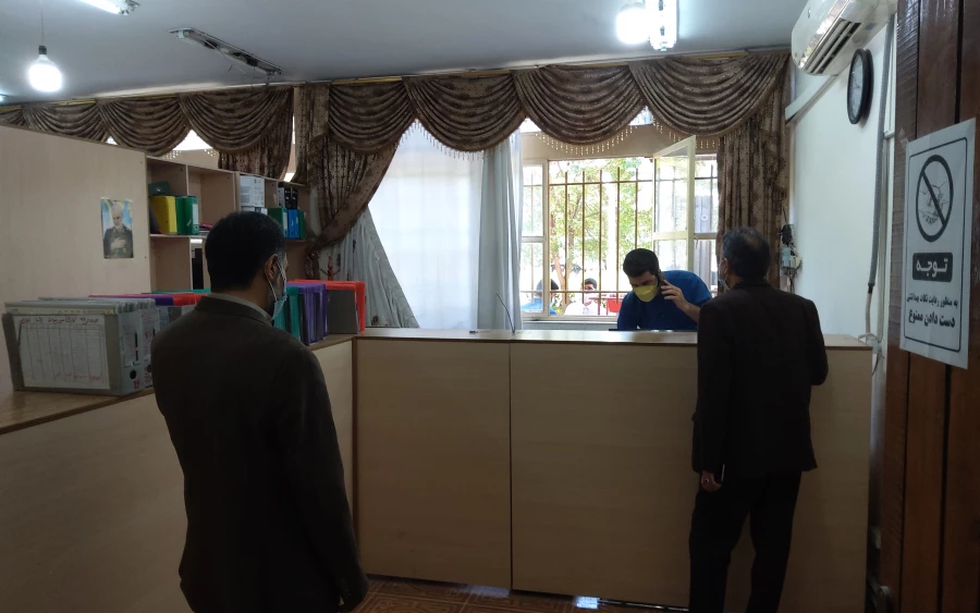 بازدید دکتر توان از فرایند انتخاب واحد دانشجو معلمان در پردیس خواجه نصیرالدین طوسی دانشگاه فرهنگیان کرمان  3