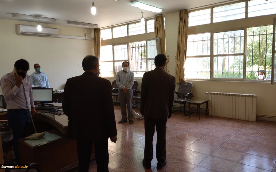 بازدید دکتر توان از فرایند انتخاب واحد دانشجو معلمان در پردیس خواجه نصیرالدین طوسی دانشگاه فرهنگیان کرمان  6