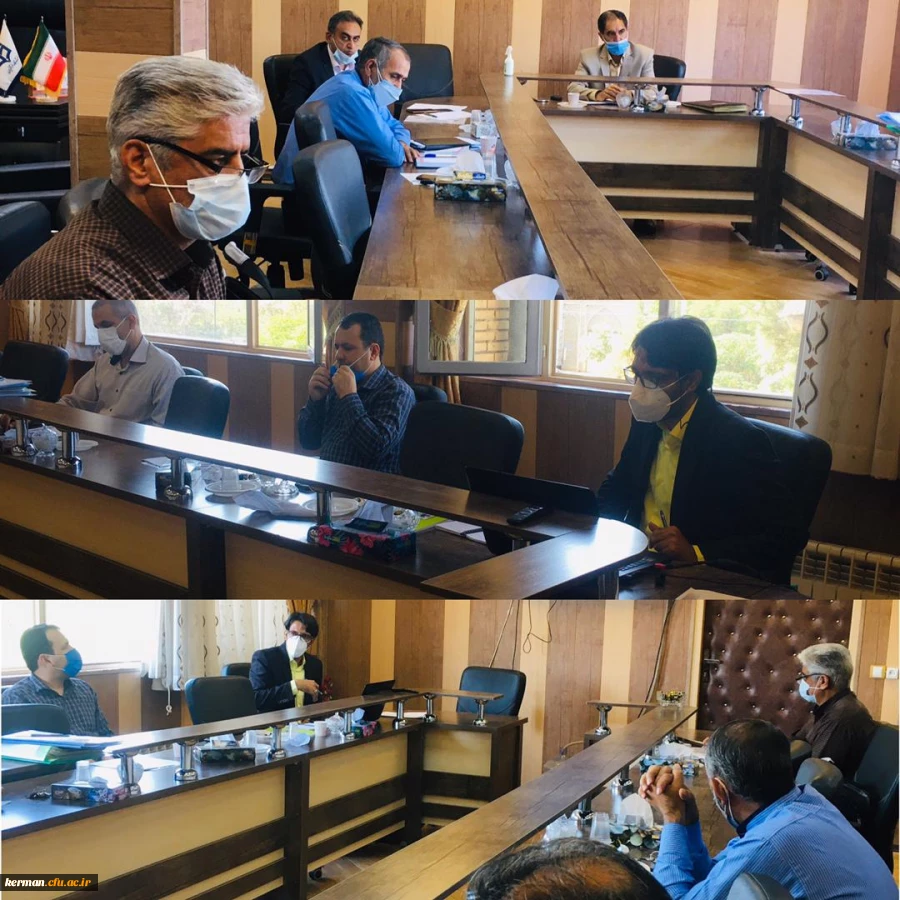 اولین نشست کارگروه تخصصی ارزیابی درونی گروه های آموزشی دانشگاه فرهنگیان کرمان   2