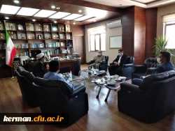 دیدار رئیس دانشگاه فرهنگیان کرمان با مدیرکل دیوان محاسبات استان  2