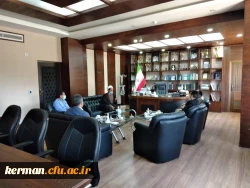 دیدار رئیس دانشگاه فرهنگیان کرمان با مدیرکل دیوان محاسبات استان  3