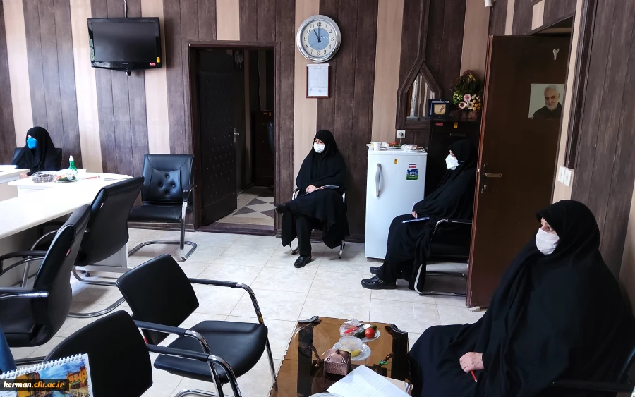 جلسه ارائه گزارش عملکرد یکساله پردیس شهید باهنر دانشگاه فرهنگیان کرمان  2