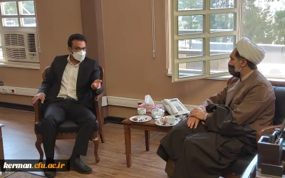 دیداررئیس دانشگاه فرهنگیان کرمان با مدیر کل نوسازی وتجهیز مدارس استان
