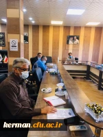 اولین نشست کارگروه تخصصی ارزیابی درونی گروه های آموزشی دانشگاه فرهنگیان کرمان   3