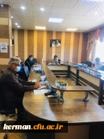 اولین نشست کارگروه تخصصی ارزیابی درونی گروه های آموزشی دانشگاه فرهنگیان کرمان   4