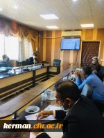 اولین نشست کارگروه تخصصی ارزیابی درونی گروه های آموزشی دانشگاه فرهنگیان کرمان   5