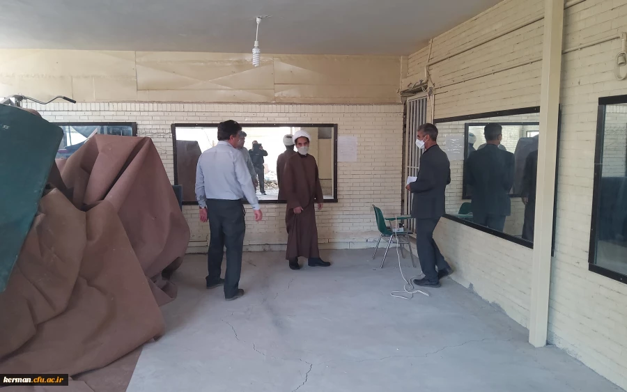 بازدید دکتر توان از فعالیت های عمرانی پردیس شهید باهنردانشگاه فرهنگیان کرمان  8