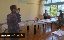 بازدید رئیس دانشگاه فرهنگیان کرمان از فرآیند انجام مصاحبه در پردیس خواجه نصیرالدین طوسی {برادران} 2