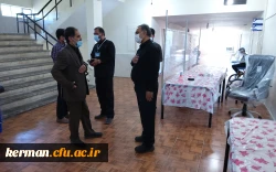 بازدید رئیس دانشگاه فرهنگیان کرمان از فرآیند انجام مصاحبه در پردیس خواجه نصیرالدین طوسی {برادران} 3