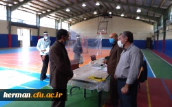 بازدید رئیس دانشگاه فرهنگیان کرمان از فرآیند انجام مصاحبه در پردیس خواجه نصیرالدین طوسی {برادران} 4