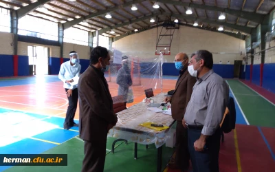 بازدید رئیس دانشگاه فرهنگیان کرمان از فرآیند انجام مصاحبه در پردیس خواجه نصیرالدین طوسی {برادران}