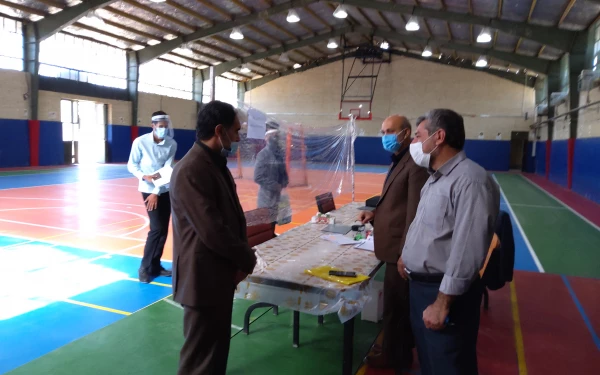 بازدید رئیس دانشگاه فرهنگیان کرمان از فرآیند انجام مصاحبه در پردیس خواجه نصیرالدین طوسی {برادران} 4