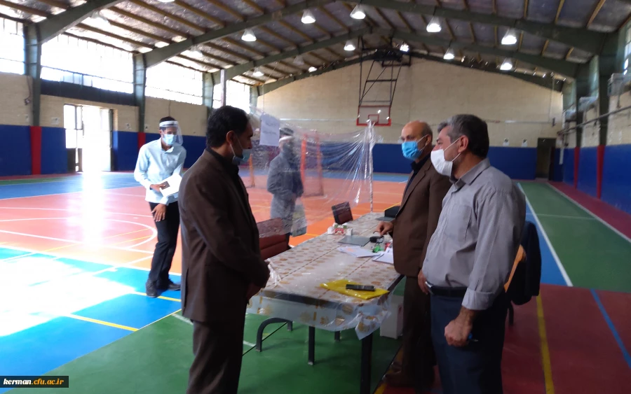 بازدید رئیس دانشگاه فرهنگیان کرمان از فرآیند انجام مصاحبه در پردیس خواجه نصیرالدین طوسی {برادران} 4