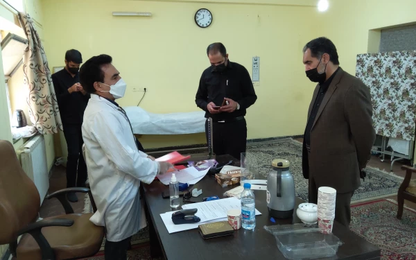 بازدید رئیس دانشگاه فرهنگیان کرمان از فرآیند انجام مصاحبه در پردیس خواجه نصیرالدین طوسی {برادران} 5