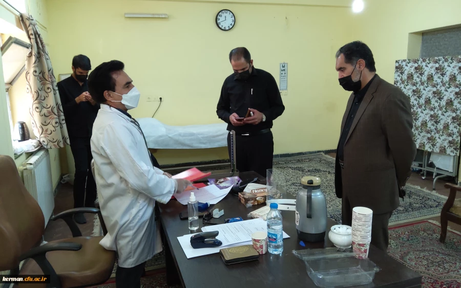 بازدید رئیس دانشگاه فرهنگیان کرمان از فرآیند انجام مصاحبه در پردیس خواجه نصیرالدین طوسی {برادران} 5