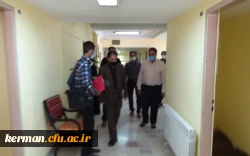 بازدید رئیس دانشگاه فرهنگیان کرمان از فرآیند انجام مصاحبه در پردیس خواجه نصیرالدین طوسی {برادران} 6
