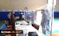 بازدید رئیس دانشگاه فرهنگیان کرمان از فرآیند انجام مصاحبه در پردیس خواجه نصیرالدین طوسی {برادران} 8