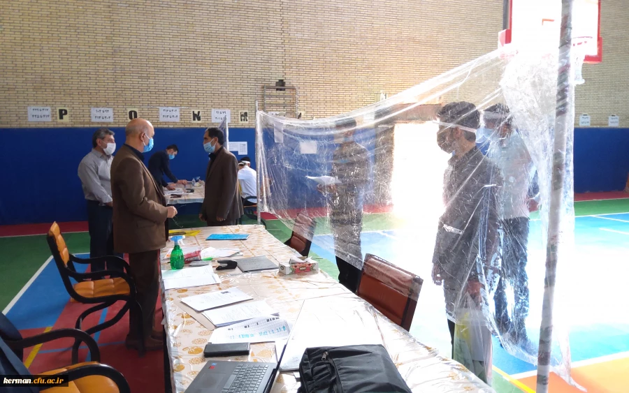 بازدید رئیس دانشگاه فرهنگیان کرمان از فرآیند انجام مصاحبه در پردیس خواجه نصیرالدین طوسی {برادران} 8