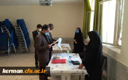 ازدید دکتر توان از مصاحبه معرفی شدگان چند برابر ظرفیت در پردیس شهید باهنردانشگاه فرهنگیان کرمان 2