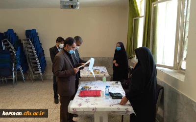 بازدید دکتر توان از مصاحبه معرفی شدگان چند برابر ظرفیت در پردیس شهید باهنردانشگاه فرهنگیان کرمان