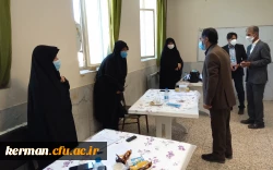 ازدید دکتر توان از مصاحبه معرفی شدگان چند برابر ظرفیت در پردیس شهید باهنردانشگاه فرهنگیان کرمان 4
