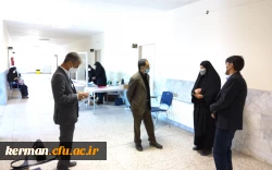 ازدید دکتر توان از مصاحبه معرفی شدگان چند برابر ظرفیت در پردیس شهید باهنردانشگاه فرهنگیان کرمان 5
