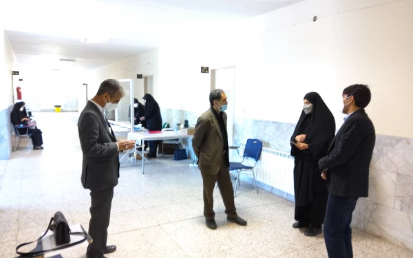ازدید دکتر توان از مصاحبه معرفی شدگان چند برابر ظرفیت در پردیس شهید باهنردانشگاه فرهنگیان کرمان 5
