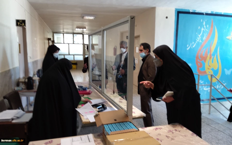 ازدید دکتر توان از مصاحبه معرفی شدگان چند برابر ظرفیت در پردیس شهید باهنردانشگاه فرهنگیان کرمان 6