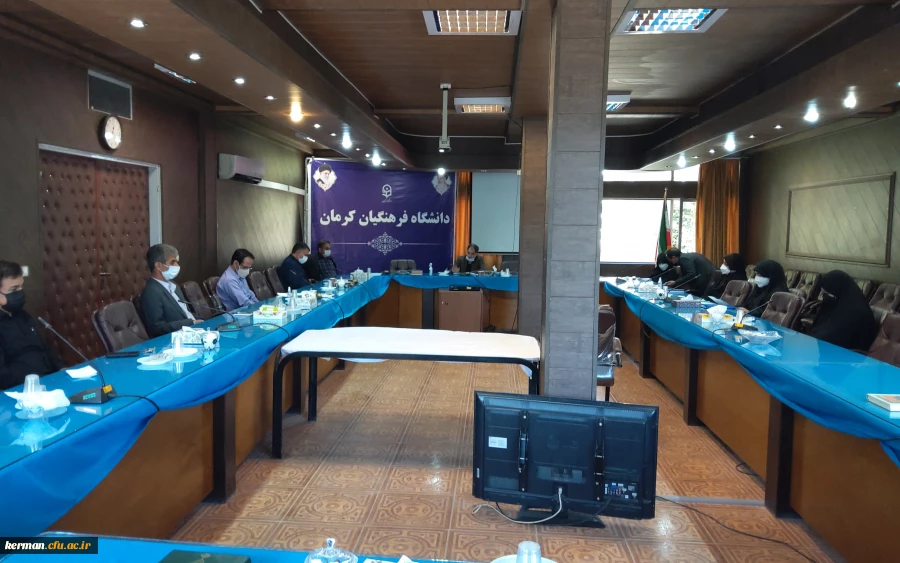 برگزاری شورای دانشجویی دانشگاه فرهنگیان استان کرمان 3