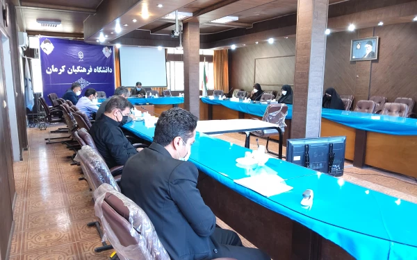 برگزاری شورای دانشجویی دانشگاه فرهنگیان استان کرمان 4
