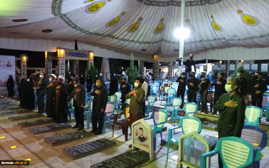 دکتر توان در هشتمین شب سوگواری اباعبدالله الحسین علیه السلام در دانشگاه فرهنگیان( پویش سفیران حسینی)
 آن چیزی که صدام و حامیانش در حمله به ایران محاسبه نکردند این بود که ما ملت امام حسینیم  2