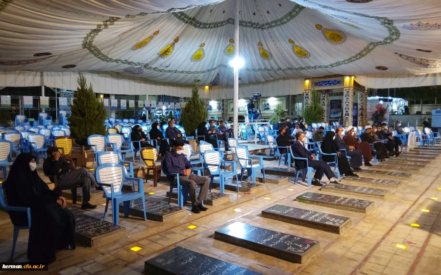 دکتر توان در هشتمین شب سوگواری اباعبدالله الحسین علیه السلام در دانشگاه فرهنگیان( پویش سفیران حسینی)
 آن چیزی که صدام و حامیانش در حمله به ایران محاسبه نکردند این بود که ما ملت امام حسینیم  2