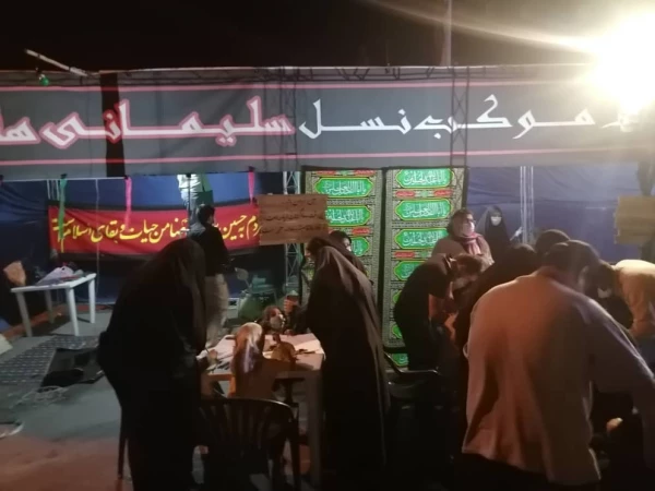 برپایی موکب توسط بسیج دانشجویی دانشگاه فرهنگیان استان کرمان 5