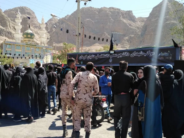 برپایی موکب توسط بسیج دانشجویی دانشگاه فرهنگیان استان کرمان 8