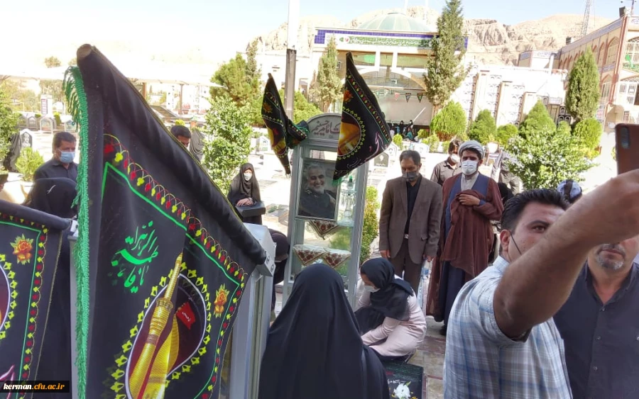 برگزاری مراسم پیاده روی جاماندگان اربعین حسینی در دانشگاه فرهنگیان کرمان 9