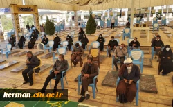 برگزاری مراسم پیاده روی جاماندگان اربعین حسینی در دانشگاه فرهنگیان کرمان 10