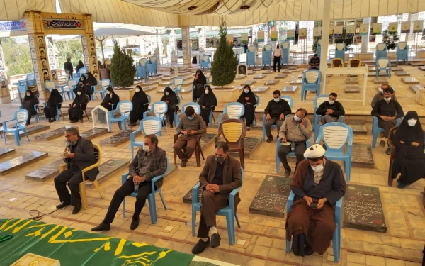 برگزاری مراسم پیاده روی جاماندگان اربعین حسینی در دانشگاه فرهنگیان کرمان 10