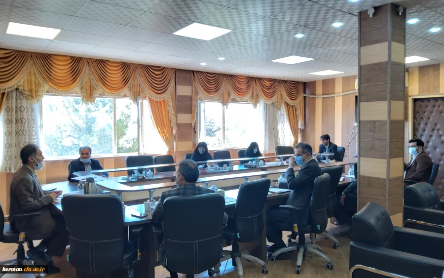 دکتر توان رئیس دانشگاه فرهنگیان کرمان با احمد اسکندری مدیر کل آموزش و پرورش استان دیدار کرد 3