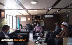 دکتر توان رئیس دانشگاه فرهنگیان کرمان با احمد اسکندری مدیر کل آموزش و پرورش استان دیدار کرد 3