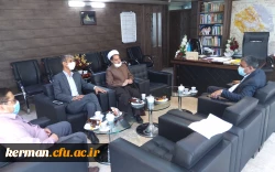دکتر توان رئیس دانشگاه فرهنگیان کرمان با احمد اسکندری مدیر کل آموزش و پرورش استان دیدار کرد 4