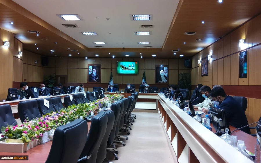   برگزاری جلسه ستاد سماندهی امور جوانان با حضوردکترتوان رئیس دانشگاه فرهنگیان استان ومشاورامور جوانان فرماندار کرمان                                                                         4