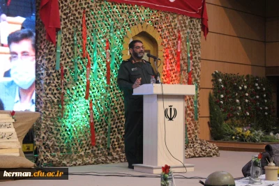 فرمانده سپاه ثارالله استان کرمان
پیروی از مکتب شهداءرمز پیروزی ما دردفاع مقدس است